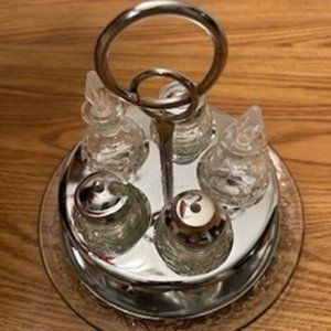 Vintage Lazy Susan Great for Spices Add to Your Dinnerware